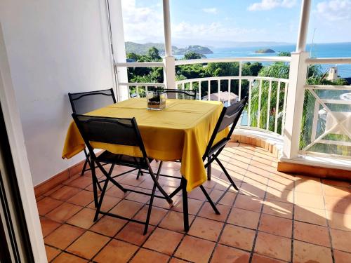 Balkon/terasa, Ti’ Vent des Îles - Vue mer Tartane (Ti’ Vent des Iles - Vue mer Tartane) in La Trinite