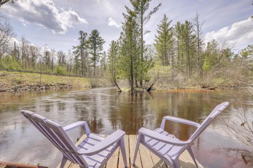 Blue Ribbon River Private Access! 18-Acre Escape in Branch Township (MI)