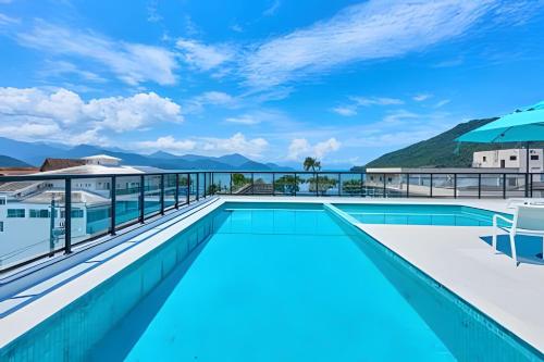 Uitzicht, Anamá Apart Hotel (Anama Apart Hotel) in Ubatuba