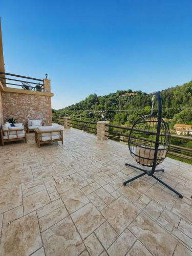 Villa FoRest luxury in nature with private pool in Keramies