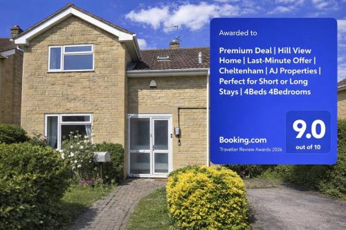 Premium Deal l Hill View Home l Last-Minute Offer l Cheltenham l AJ Properties l Perfect for Short o – khách sạn tại Battledown