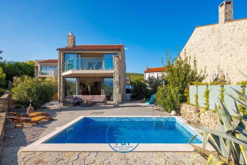 Villa with Pool in Vrbnik-Insel Krk 57959 - Location, gîte - Vrbnik