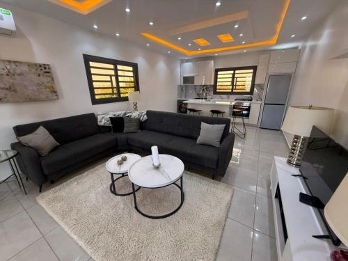 Delt lounge/TV-område, Résidence Keur Coumba (Residence Keur Coumba) in Ngaparou