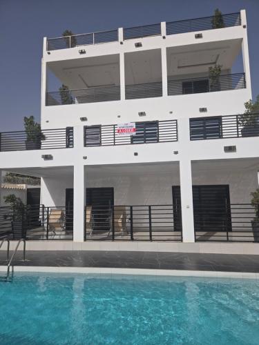 Udvendig, Résidence Keur Coumba (Residence Keur Coumba) in Ngaparou