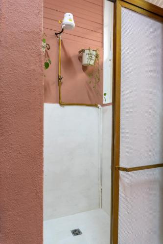 Ducha, The Nomad Hostel - SJO Airport 5 min - Private, WiFi & Premium Coffee in Alajuela