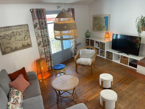 Jolie Maison au centre - 100m a pied de la plage - Location saisonnière - Collioure