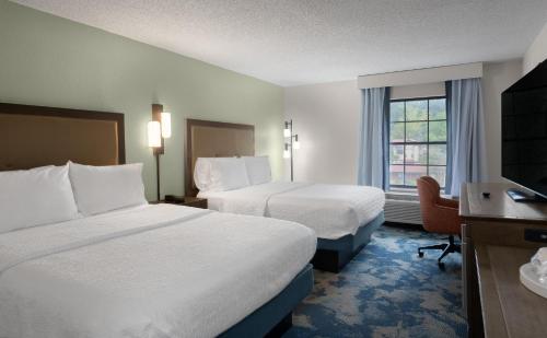 2 double beds