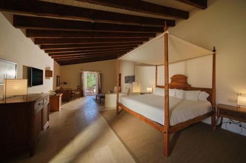 1 double bed