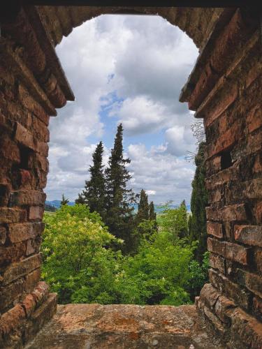Вид, Agriturismo Monte Santo in Сан - Кашано дей Баньї