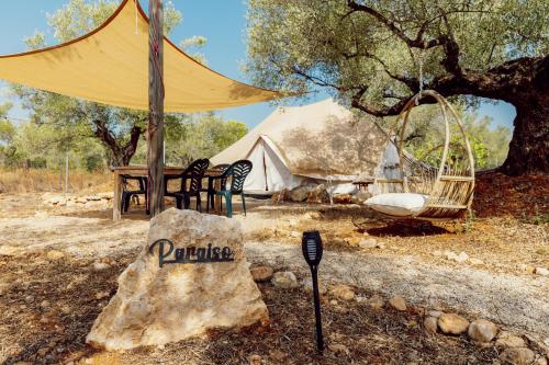 Paraiso Bell Tent - Glamping with Pool in Nature in Coll de l'Alba