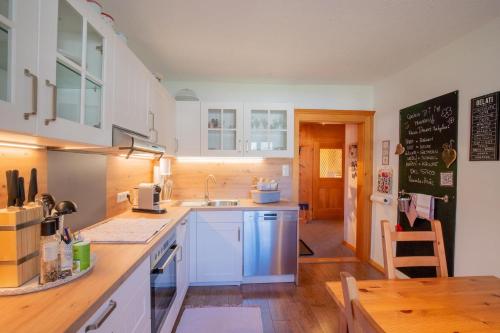 Køkken, Haus Berta, Montafon in Partenen