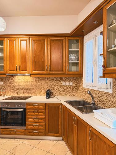 virtuve, Petrounas House in Livadi (Cythera)