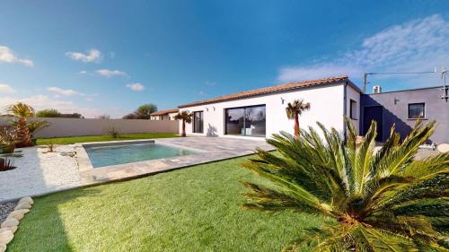 Peldbaseins, Villa Nana - Pool & tranquility - 10 min from Carcassonne in Vilgelensa