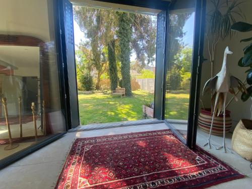 Chambre sur jardin proche bords de Loire