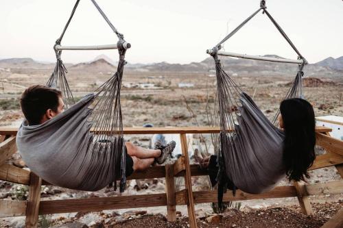 Incredible Dome on a Unique Space-Themed Site with Stunning Desert Views near Big Bend National Park in Terlingua (TX)