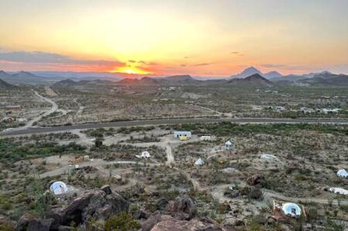 Unique Dome with Great Desert Views in Terlingua, Texas in Terlingua (TX)