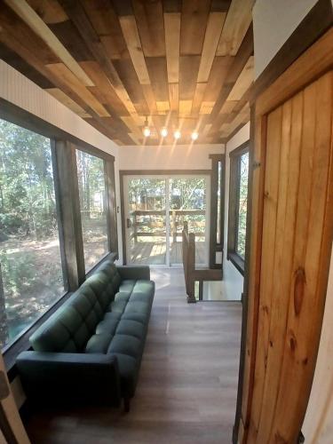 Tranquil Creekside Container with Private Waterfall Near Renaissance Festival | Magnolia, Texas in Magnolia (TX)