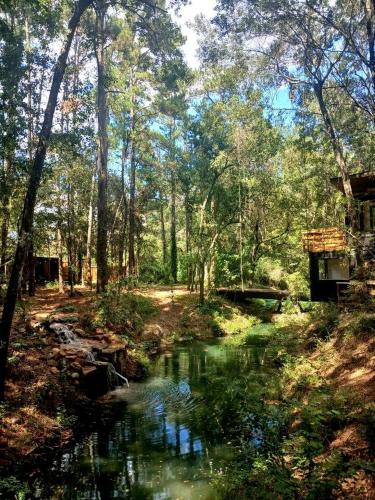 Secluded Container with BBQ for a Waterfront Retreat, Perfect for Fishing and Roasting S'Mores in Gr in Magnolia (TX)