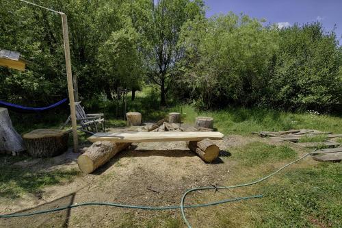 Incredible Secluded Tipi Nestled Amidst Trees and Fire Pit Provided in Garden Valley, Idaho in Crouch
