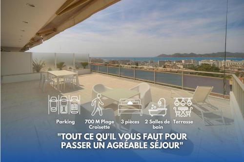 Anie - 3 Pièces - Parking - Vue Mer - VCA