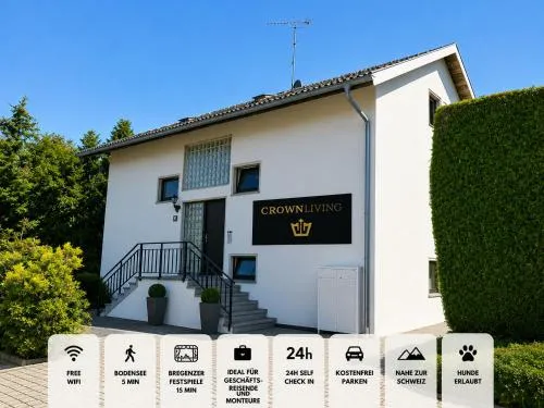 CROWN LIVING Basic Studios - Self Check-In - Free Parking - Highspeed WiFi - Ideal for Holiday and Work Stays in Fußach, Österreich