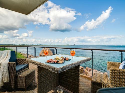 Blue Sea - exklusives Apartment mit finnischer Sauna und freiem Blick auf die Ostsee in Olpenitz, Deutschland