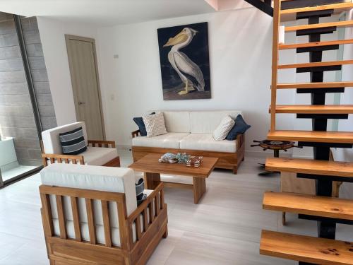 Hermoso departamento de 5 cuartos Frente a la playa in Punta Blanca
