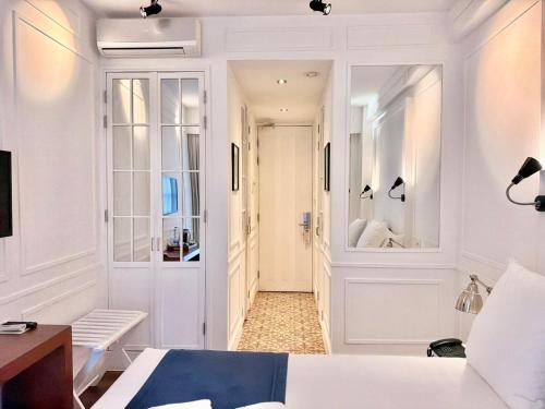 Chambre double avec 1 ou 2 lits, balcon