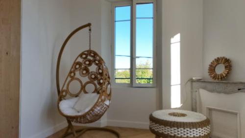 Superbe Appartement 4 pièces dans Villa de charme rénovée proche plages et centre ville d'Antibes, Côte d'Azur