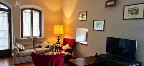 gedeelde lounge/tv-ruimte, Teruzzi Country House - Apartments in Sant Andrea
