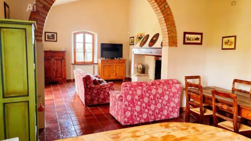 gedeelde lounge/tv-ruimte, Teruzzi Country House - Apartments in Sant Andrea