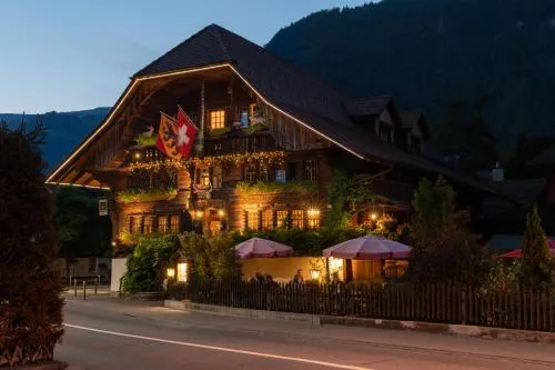 Hotel Restaurant Hirschen in Interlaken, Schweiz