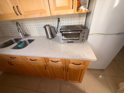 Kitchen, Luxury private family suite in quiet house in Queens