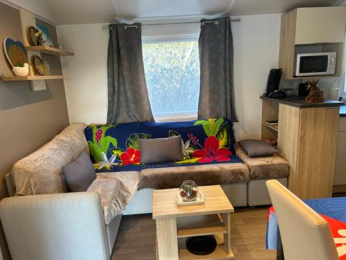 Mobile home privé à Ducey pour 6 personnes proche du Mont Saint Michel (Mobile home prive a Ducey pour 6 personnes proche du Mont Saint Michel) in Ducey