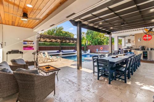 Erkély/terasz, Villa Sunset by Glam Homes in Hialeah (Florida)