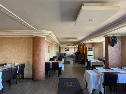 مطعم, Otel Ustabaş (Otel Ustabas) in هوبا