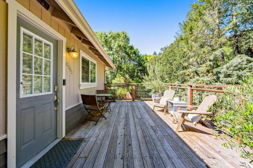 Orchard Near the River Escape in Forestvilla (CA)