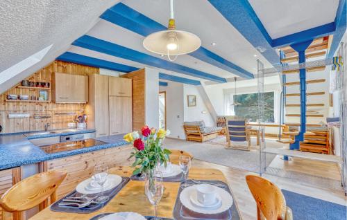 Køkken, Ferienwohnung Pruchten in Pruchten