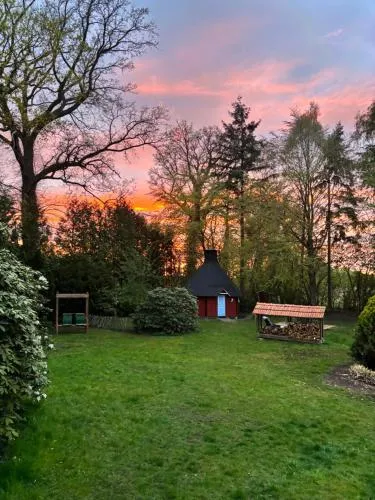 Unieke Finse Kota met sauna, Green Garden Stay in Twist, Deutschland