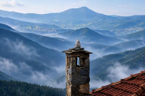 Вила 'Гнездото', Villa 'The nest', Rhodope mountains, Banite in Banite