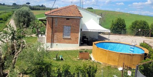 Villa vista vigneto in Centoia