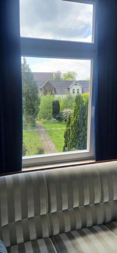 Udsigt, Ferienwohnung Gut Hange am Wald und See in Freren