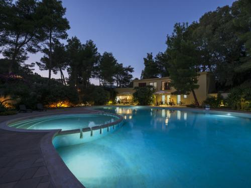 Svømmebasseng, Apartment Abbaechelu-3 by Interhome in Santa Margherita di Pula