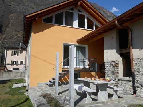 Balkons/terase, Holiday Home Casa Vitali by Interhome in Blenio