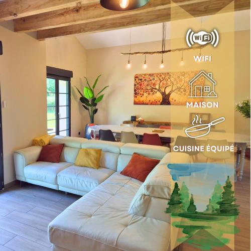 Le Convivial - Maison - Moderne - Proche Mer & Ville - Location saisonnière - Saint-Paul-lès-Dax