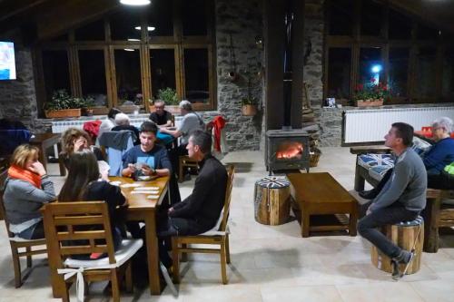 Koplietošanas atpūtas telpa ar TV, Camping Can Fosses in Planoles