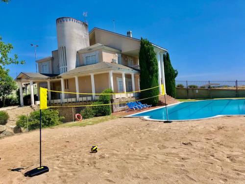 Peldbaseins, Villa Mirador de la Atalaya-Casa Rural in Segurilla