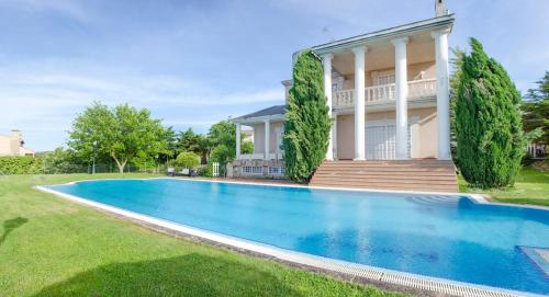 Peldbaseins, Villa Mirador de la Atalaya-Casa Rural in Segurilla