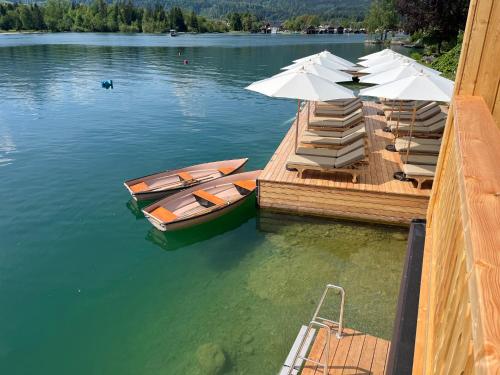 Hideaway in Strobl mit Frühstück und Badeplatz in Sankt Wolfgang