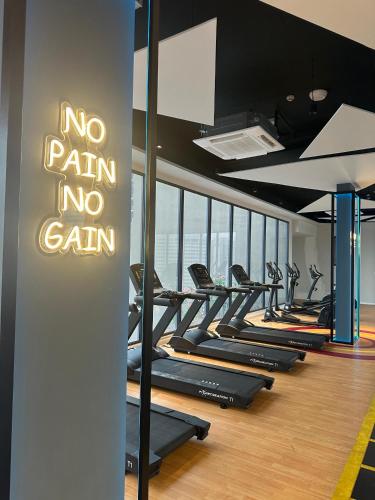 Fitness center, Equa Suite At Majstic Residence klcc in Little India